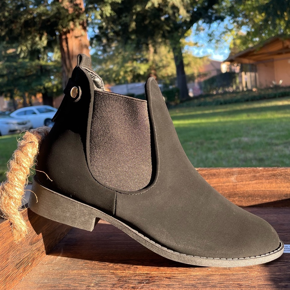 Black Ankle Boots Women’s Size 8 - Picture 14 of 14